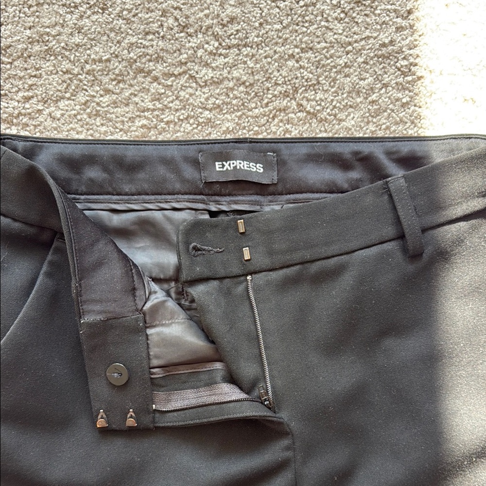 Express Classic Black Trousers